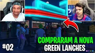 PIUZINHO E BKINHO NEGOCIANDO A GREEN LANCHES - HYPE RP EP02