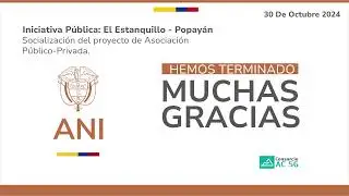 Audiencia Pública de Socialización proyecto El Estanquillo - Popayán