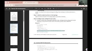 12.1.2 Lab - Implement BGP Path Manipulation