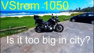 Не слишком ли большой мотоцикл Suzuki VStrom 1050 ADV для города?