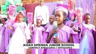 School Activities: Students Swearing in Infront of their parents at Aidah Springs Junior School 