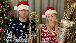 Rockin' Around The Christmas Tree  - Brenda Lee - Double Brass (Trombone & Tuba Cover)