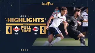 Canada 4-2 Cuba | HIGHLIGHTS | 2023 Gold Cup