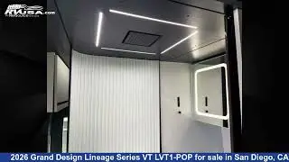 Unbelievable 2026 Grand Design Lineage Series VT Class B RV For Sale in San Diego, CA | RVUSA.com