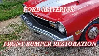 1976 Ford Maverick front bumper budget restoration