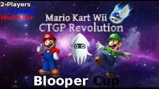Mario Kart Wii Custom Tracks: Blooper Cup [2-Players]