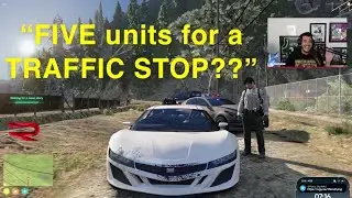 Ramee gets Pulled over by Crane for Speeding and things get Spicy... (NoPixel)