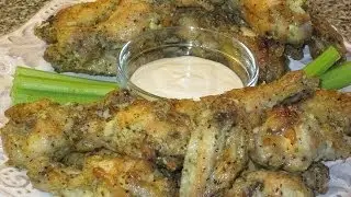 Baked Garlic & Parmesan Wings