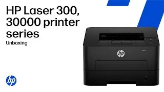 Unbox and set up | HP Laser 300 and 30000 printer series
