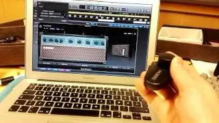 Aalberg Audio AERO Wireless Bluetooth MIDI - Shown with Logic X