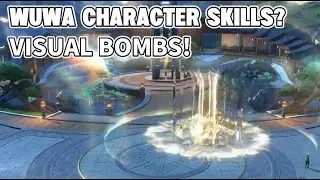 Third-Person Skill Flex in Wuwa PT 1 | Wuthering Waves