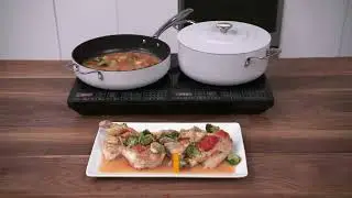 Duralon Blue G11 non-stick ceramic 5PC cookware - Lifestyle