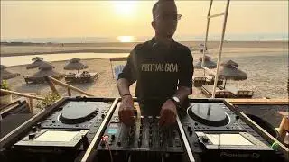 Sundowner at Mandrem Beach, Goa