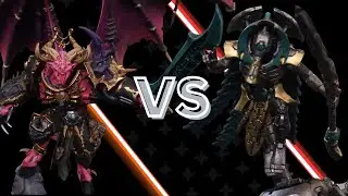 *NEW DETACHMENT* Emperor's Children VS Necrons Warhammer 40K Battle Report