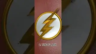 Top 10 Most Iconic Superhero Symbols Part 1 #Shorts