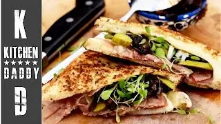 Petit Basque & Carmelised Onions Toastie | Kitchen Daddy