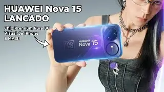 Linha Huawei Nova 15 &eacute; lan&ccedil;ada com chip premium de Pura 80, visual de iPhone e mais