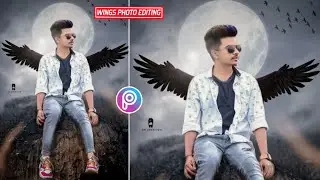 Amazing Wings Photo Editing Picsart || Picsart Instagram Viral Wings Photo Editing