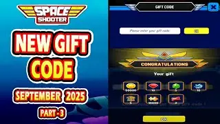 Space Shooter New Gift Code | Space Shooter New Gift Code September 2025 (Part-3)