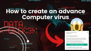 Make an advanced computer virus with only 4 lines