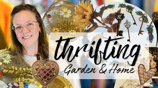🛒🌸 Покупки в секонд-хенде для сада, дома и организации пространства | Закупки в секонд-хенде