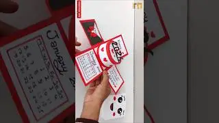 Happy New year gift box 2026 / Easy new year card ideas #shorts #shortsvideo