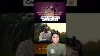 Hunger Games Casting Contest Winner!! CRAZY 🤯🫢 #hungergames  #sunriseonthereaping #thg