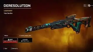 Recolor for the Triple Take (Deresolution), S15 Store Update. [Apex Legends - Highlight - Dec.22]