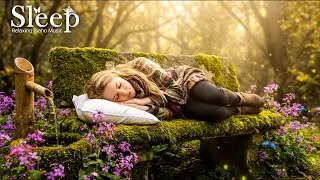 Sleep with Bamboo Water 🍁 Soothing Piano with Water Sounds 🌿 Calm Mind