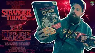 Eating Cookies & Cereal in the Upside Down | Boomer Eats Stranger Things Edition | @BoomerTheNerd 