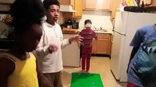 DIY DON'T STEP ON THE POOP WITH THE FTM WILD KIDS  A FIGHT........