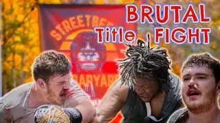 БРУТАЛЬНЫЙ титульный бой &mdash; Ginja Ninja против D'Ellis