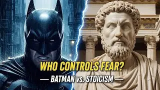 Batman vs Stoic Philosophy: Who REALLY Controls Fear? (Ancient Wisdom vs Modern Hero)