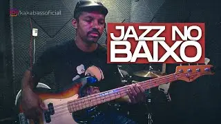 COMO TOCAR JAZZ NO BAIXO VIDEO AULA PRIMEIROS PASSOS por KAKA BASS  baixo gospel
