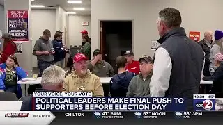 Republicans and Democrats make final push to undecided voters