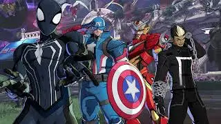 MARVEL Tōkon: Fighting Souls CLOSED BETA - Couple of rounds vs the CPU