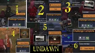 Undawn: 6 Lost City Side Missions/ Anecdotes, 2 Treasure Maps, & Lots of Rewards!
