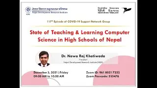 CSNG Episode 117 - State of Teaching & Learning Computer Science in High Schools of Nepal