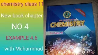 chemistry class 11 chapter 4 example 4.6 sindth board New book 📚📚📚📚#subscribe #support