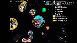 Easy takeover - agar.io mobile pro split running