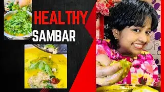 💪✨ 🌿3 Dal Protein Rich Murunga Keerai Sambar | Quick, Tasty & Healthy Sambar Recipe