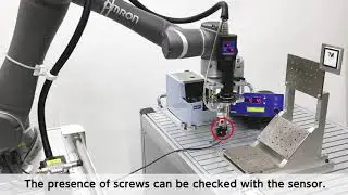 [NITTO KOHKI] Automation of screw fastening! delvo DLV45C x Cobot installation example