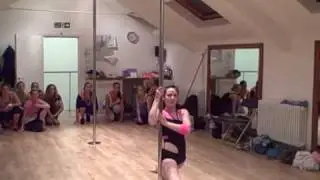 Pole Routine to 'Fame' - Kate, Spin City