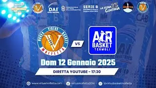 DAI OPTICAL VIRTUS BASKET MOLFETTA 🆚 AIR BASKET TERMOLI