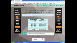 4 -й кран ETHEREUM ЭФИРИУМ 850-0.03  каждые 10 минут