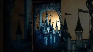 Paper Palace 🏰 | Easy Paper Craft #shorts  #papercrafts #diy #kidscraft  #artandcraft #kidstoys #ai