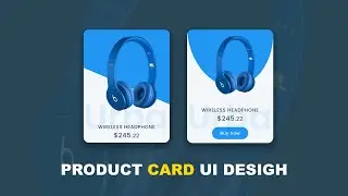 CSS Creative Product Card UI Design | E-commerce Card Using Html5 & CSS3
