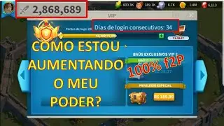 Crescendo como f2p - como ganhar poder mais rapido? - Rise of Kingdoms