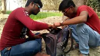 चोर फस गया जाल में - Thief got trapped in the net (Funny Videos) DSPR PRODUCTION