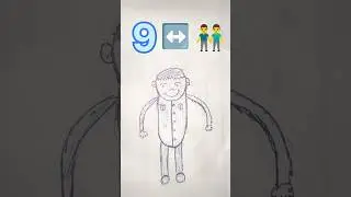 9 making a men drawing #art #Shorts Men drawing 👬😜😜👍